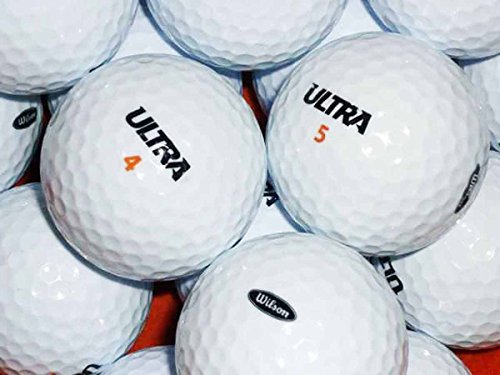 lbc-sports 50 Wilson Ultra Golfbälle - AAAAA - weiß - Lakeballs - PremiumSelection - gebrauchte Golfbälle - Teichbälle