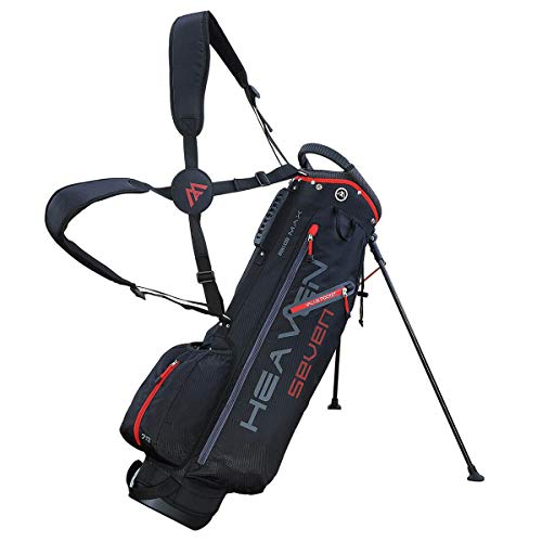 Big Max Heaven 7 Golf Standbag - Ultraleicht - 2019 Schwarz