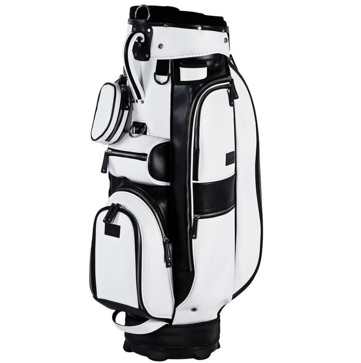 Golfbag Cartbag Jucad Sydney schwarz-weiß
